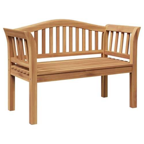 Vrtna klupa 120x53.5x85 cm od masivnog drva tikovine Cijena