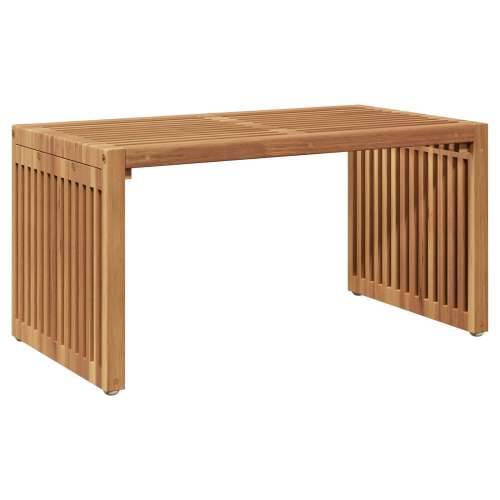 stolić za vrt 70x37.5x35.5 cm od masivnog drva tikovine Cijena