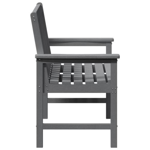 vrtna klupa svjetlosiva 120 cm HDPE Cijena