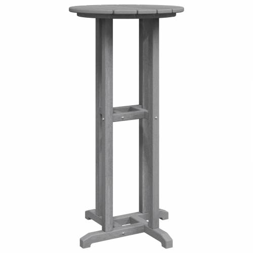 Stol za bar svjetlosive boje 55x55x107 cm HDPE Cijena