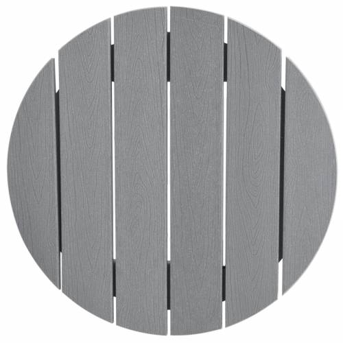 Stol za bar svjetlosive boje 55x55x107 cm HDPE Cijena