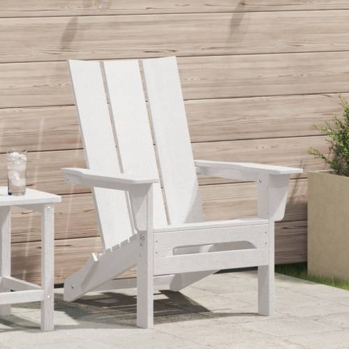 sklopivi Adirondack stol Bijeli 74.5x80.5x90 cm HDPE Cijena