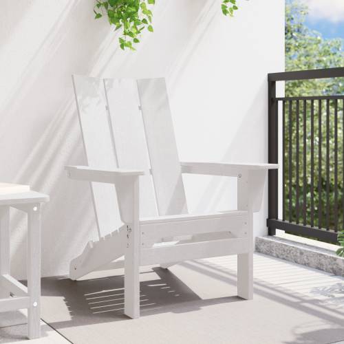 sklopivi Adirondack stol Bijeli 74.5x80.5x90 cm HDPE Cijena