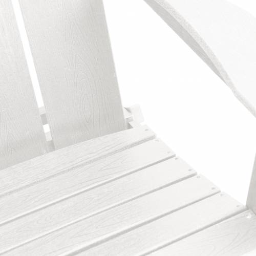 sklopivi Adirondack stol Bijeli 74.5x80.5x90 cm HDPE Cijena
