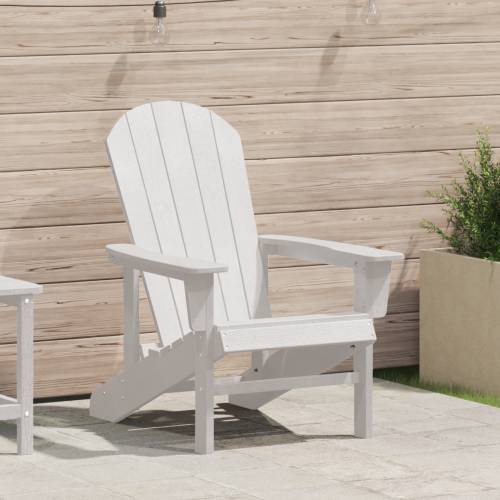 Adirondack stolica Bijela 74x82x91 cm HDPE Cijena