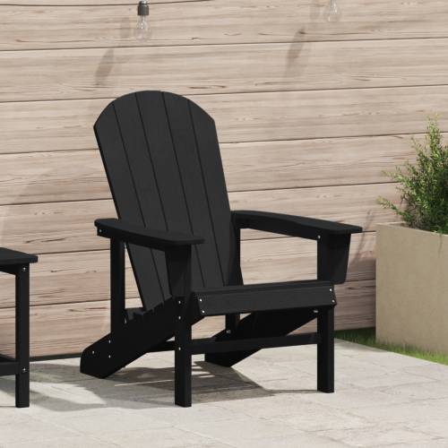 Adirondack stolica Crna 74x82x91 cm HDPE Cijena