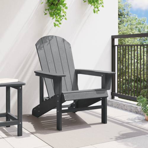 Adirondack stolica Svjetlosiva 74x82x91 cm HDPE Cijena