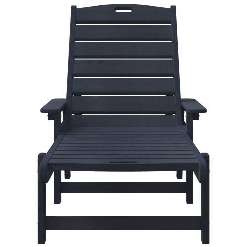 Ležaljka na suncu Mornarsko plava 53x162x98.5 cm HDPE Cijena