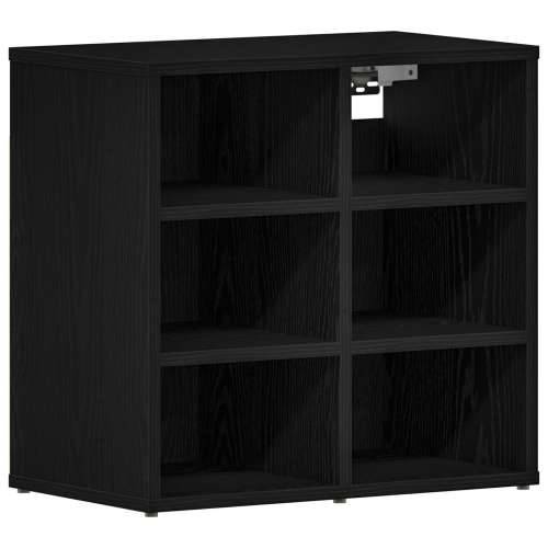 ormar za cipele crni hrast 52.5x30x50 cm Cijena