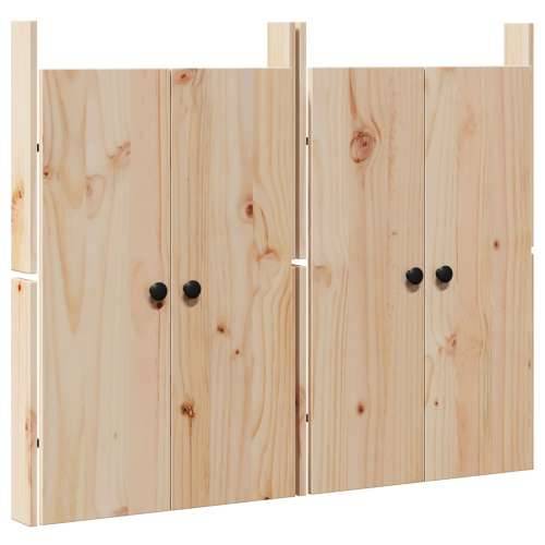 Vrata za vanjsku kuhinju 2 kom 50x9x82 cm Masivna borovina Cijena