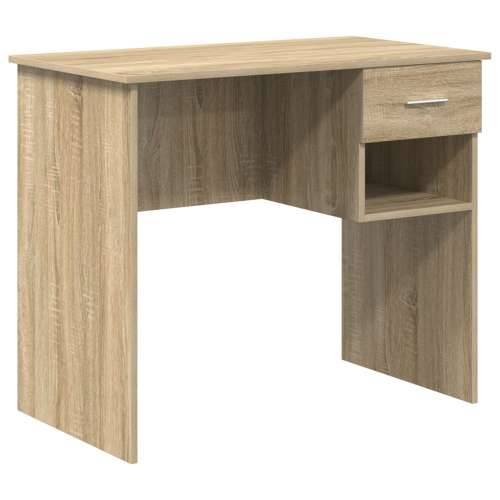 Stol s pohranom Hrast Sonoma 90x49.5x75 cm Inžinjerska drva Cijena