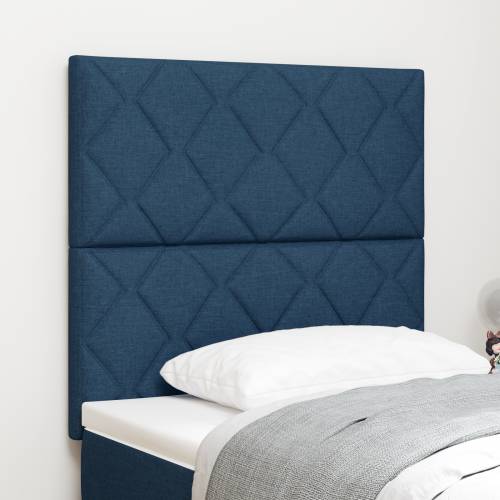 naslon za glavu dijamantnih blokova plava 90 cm tkanine Cijena