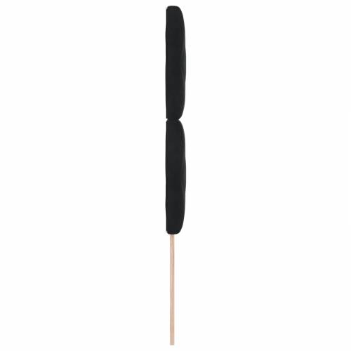 Uzglavlje s dijamantnim blokovima u crnom baršunu - 90 cm Cijena