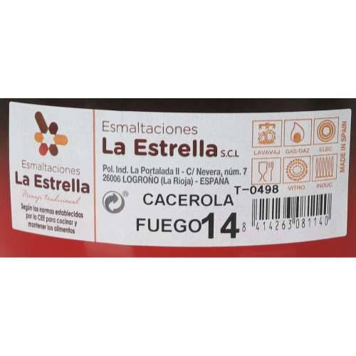 Duboka tava La Estrella Fuego 1L Ø 14 x 7 cm (6 kom.) Cijena