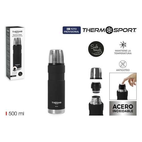 Termosica ThermoSport Crna 500 ml (6 kom.) Cijena