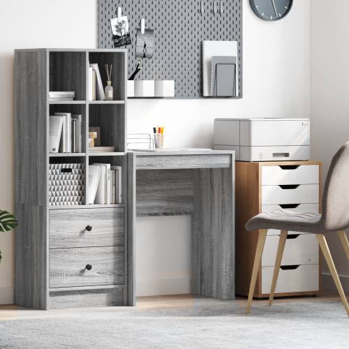 Pisaći stol Siva Sonoma Iverica 60 x 40 x 76 cm Pisaći stol Cijena