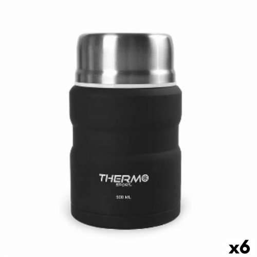 Termosica za Hranu ThermoSport Crna Čelik 500 ml (6 kom.) Cijena