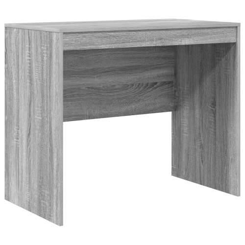 Sivi radni stol Sivi sonoma Čvrsto drvo 90 x 50 x 76 cm Cijena