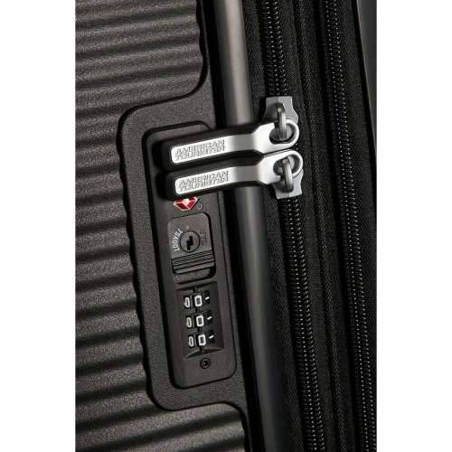 Srednji kovčeg American Tourister Soundbox Crna Cijena