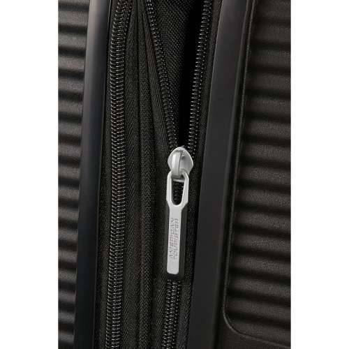 Srednji kovčeg American Tourister Soundbox Crna Cijena