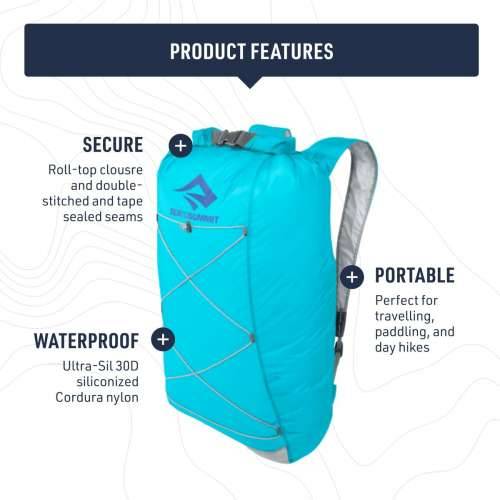 Planinarski ruksak Sea to Summit Ultra-Sil Dry Day Pack Siva Srebrna 22 L Cijena