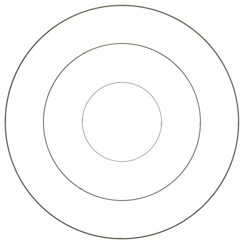 Metalna sadilica Čelik/Maslinasta Čelik obložen prahom Ø 120 cm Cijena