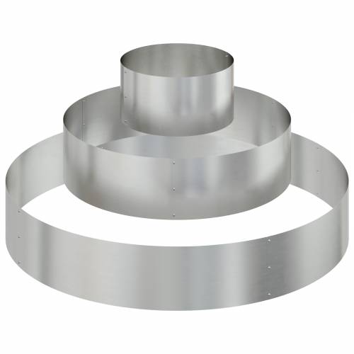 Metalna sadilica Galvanizirani čelik Ø 120 cm Izdržljiva Cijena