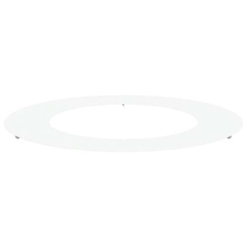 Bijela metalna sadilica Bijela Metal 80 cm promjer Cijena