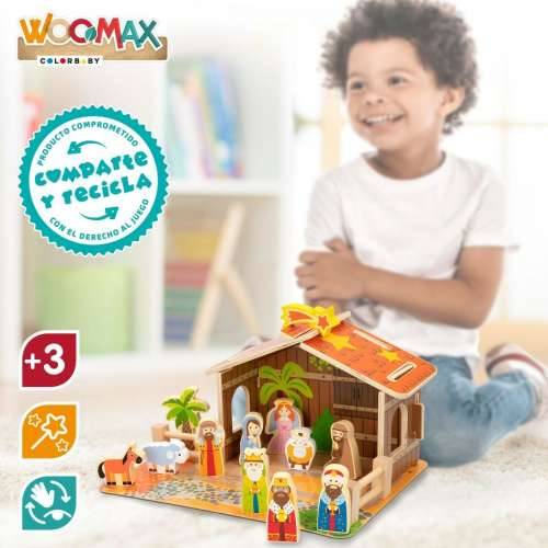 Božićne jaslice Woomax Drvo 29,5 x 16,5 x 22 cm (20 Dijelovi) (6 kom.) Cijena