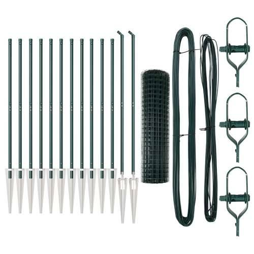Euro ograda Set od 2 Zelena Čelik, plastično obložen 25 x 1.2 m Cijena
