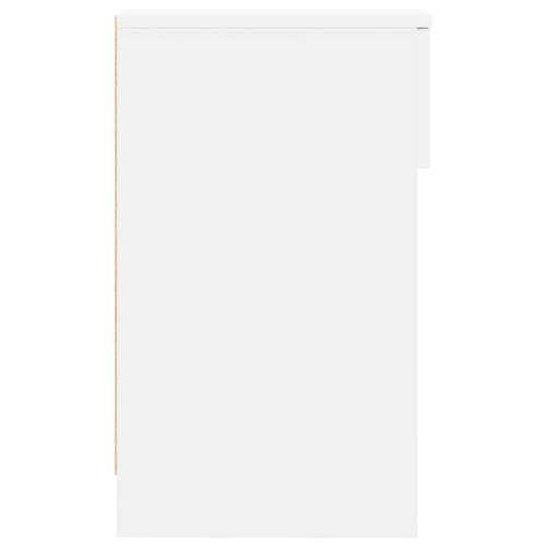 Noćni ormarić s ladicom bijeli 20x36x60 cm - Bijela 1 Cijena