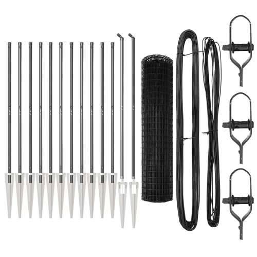 Euro ograda Set od 2 Siva Čelik obložen prahom 25 x 1.2 m Cijena