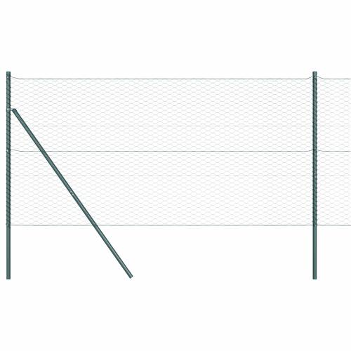 Heksagonalna ograda Zelena 1.2x50 m Čelik Cijena