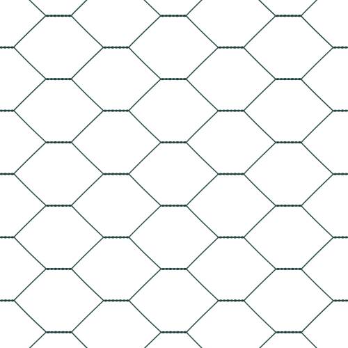 Hexagonalna Ograda Zelena 0.5x100 m Čelik Cijena