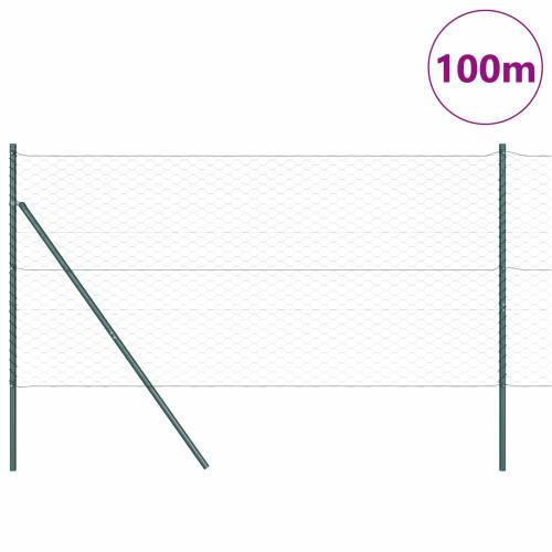 heksagonalna ograda Zelena 1,2x100 m Čelik Cijena