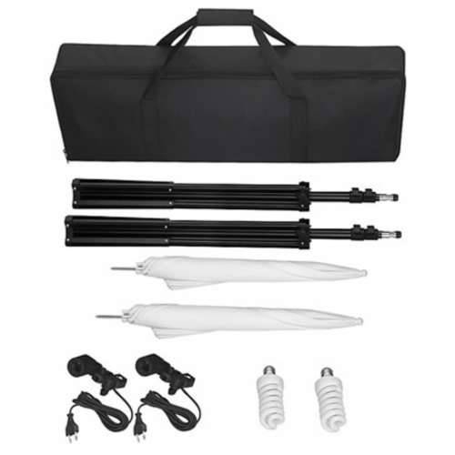 Studio rasvjeta komplet s tronožac i suncobrani - 2 tripods + 2 umbrellas 3 Cijena