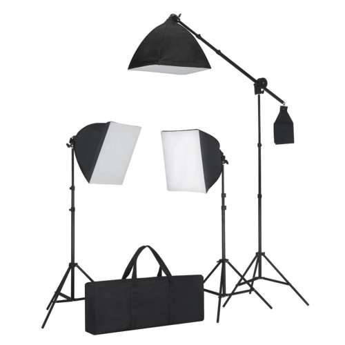 Set rasvjete: 3 fotografske svjetiljke sa stativom i softboxom Cijena
