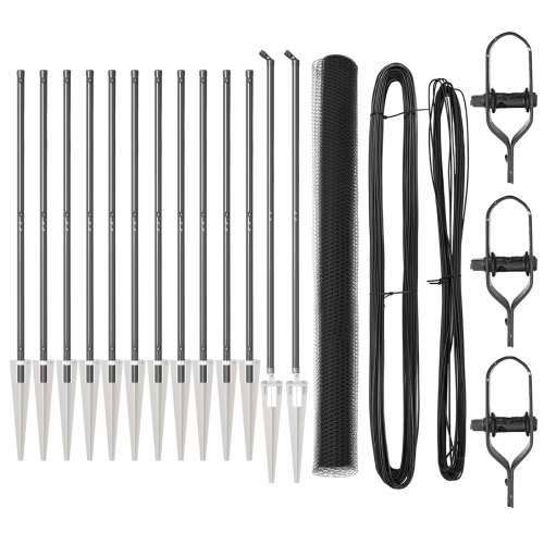 Ogradni Set Set od 2 Siva Čelik 25 x 1.5 m Sklopivo Cijena