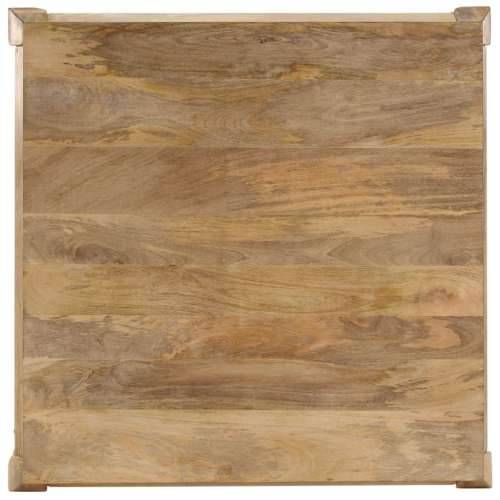 Stolić za kavu 80 x 80 x 40 cm od masivnog drva manga - 80 x 80 x 40 cm 1 Cijena