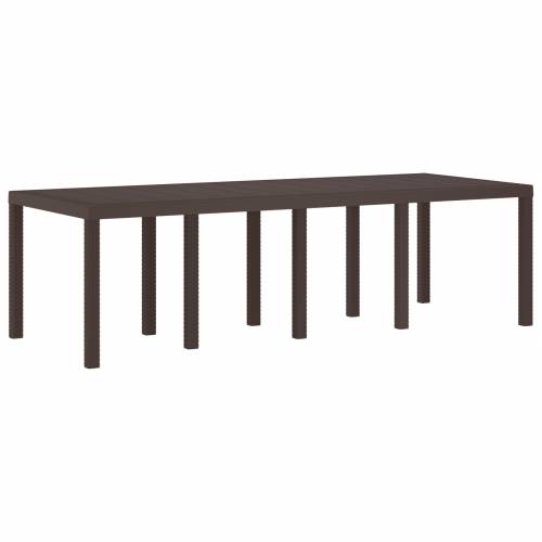Vrtni stol smeđi 250x100x73 cm Polipropilen Cijena
