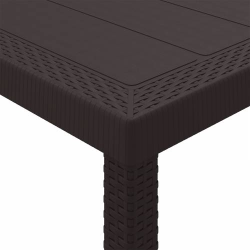 Vrtni stol smeđi 250x100x73 cm Polipropilen Cijena