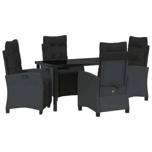 Set vrtne blagovaonice od 5 kom Crni poli ratan Cijena