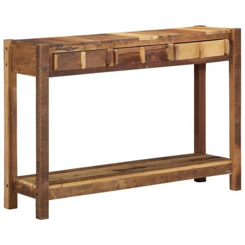 konzolni stol 107x33x76 cm od obnovljenog drva Cijena