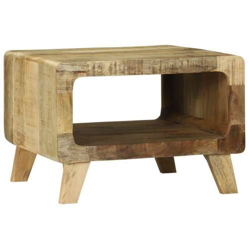 Stolić za kavu 50x50x35 cm Masivno grubo drvo manga Cijena