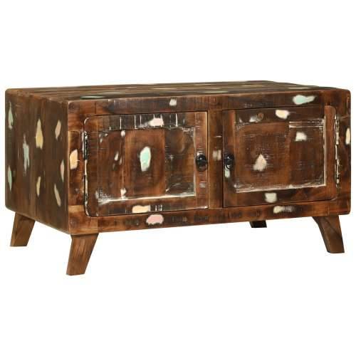 Stolić za kavu Višebojni 80x54x45 cm Čvrsto drvo obnovljeno Cijena