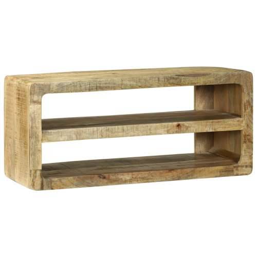 TV kabinet 80x32x36 cm Masivno drvo manga Cijena