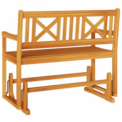 Klupa za Vrt s Njihačem 110x59x97 cm Čvrsto Drvo Akacija Cijena