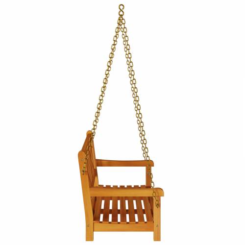 ljuljačka klupa za 2 osobe 110x56x58 cm od čvrstog bagremovog drveta Cijena
