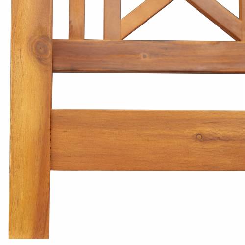 ljuljačka klupa za 2 osobe 110x56x58 cm od čvrstog bagremovog drveta Cijena