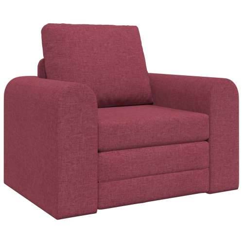 Floor Sofa na razvlačenje 2-u-1 Bordo 98x71x83 cm Tkanina Cijena